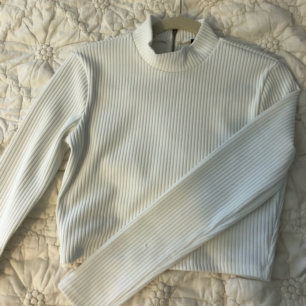 Forever 21 Long Sleeve Crop Top